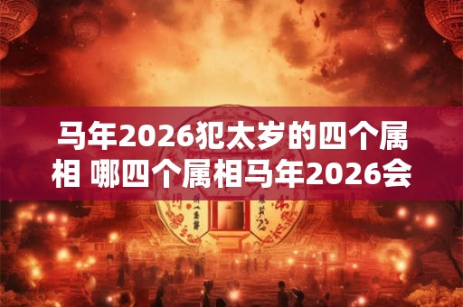 马年2026犯太岁的四个属相 哪四个属相马年2026会犯太岁