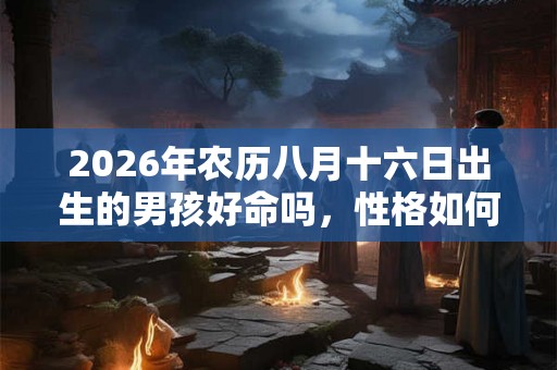 2026年农历八月十六日出生的男孩好命吗，性格如何？