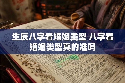 生辰八字看婚姻类型 八字看婚姻类型真的准吗