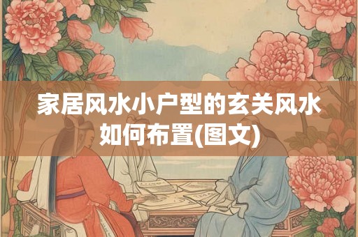 家居风水小户型的玄关风水如何布置(图文)