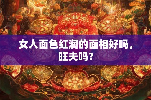女人面色红润的面相好吗,旺夫吗? 女人面色红润的面相好吗,旺夫吗?