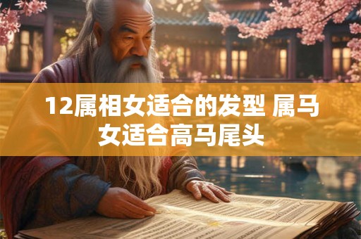 12属相女适合的发型 属马女适合高马尾头