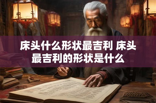 床头什么形状最吉利 床头最吉利的形状是什么