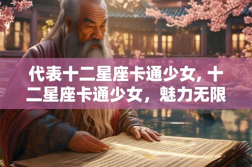 代表十二星座卡通少女, 十二星座卡通少女，魅力无限！