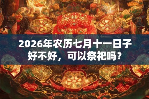 2026年农历七月十一日子好不好,可以祭祀吗? 2026年农历七月十一日子好不好,可以祭祀吗?