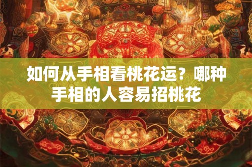 如何从手相看桃花运？哪种手相的人容易招桃花