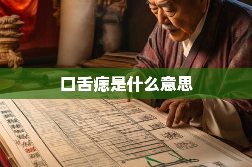 口舌痣是什么意思 口舌痣是什么意思