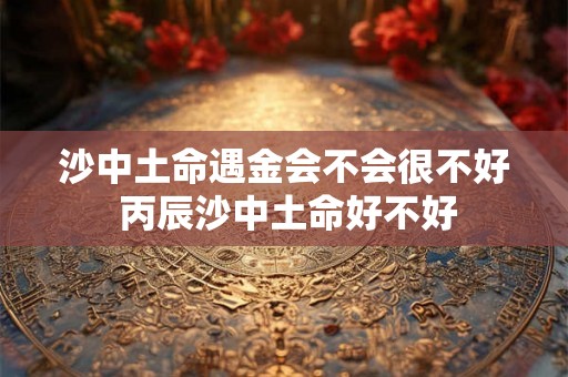 沙中土命遇金会不会很不好 丙辰沙中土命好不好