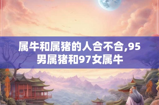 属牛和属猪的人合不合,95男属猪和97女属牛 属牛和属猪的人合不合,95男属猪和97女属牛