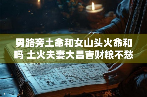男路旁土命和女山头火命和吗 土火夫妻大昌吉财粮不愁福寿长