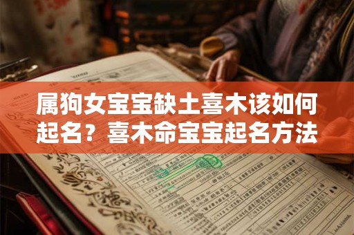 属狗女宝宝缺土喜木该如何起名？喜木命宝宝起名方法？