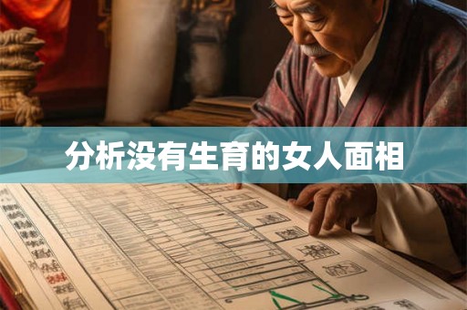 分析没有生育的女人面相