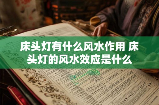 床头灯有什么风水作用 床头灯的风水效应是什么