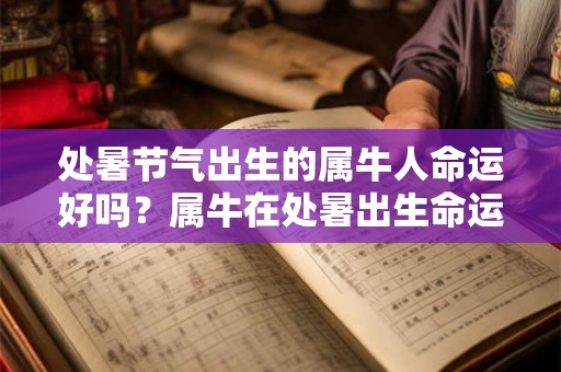 处暑节气出生的属牛人命运好吗？属牛在处暑出生命运分析