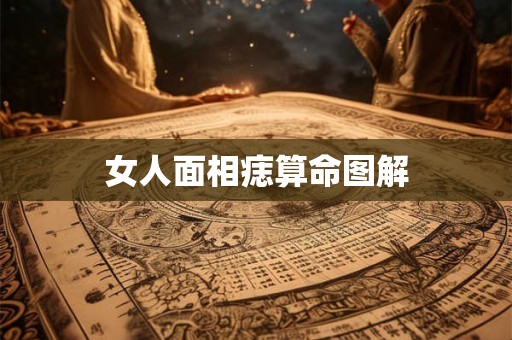 女人面相痣算命图解