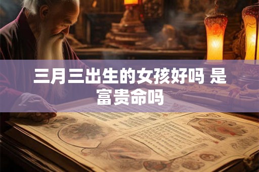 三月三出生的女孩好吗 是富贵命吗