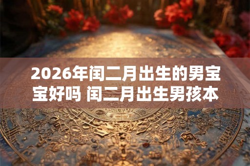 2026年闰二月出生的男宝宝好吗 闰二月出生男孩本命佛