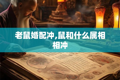 老鼠婚配冲,鼠和什么属相相冲