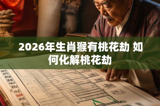 2026年生肖猴有桃花劫 如何化解桃花劫