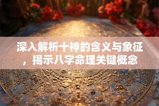 深入解析十神的含义与象征,揭示八字命理关键概念 深入解析十神的含义与象征,揭示八字命理关键概念