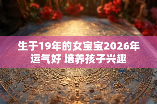 生于19年的女宝宝2026年运气好 培养孩子兴趣