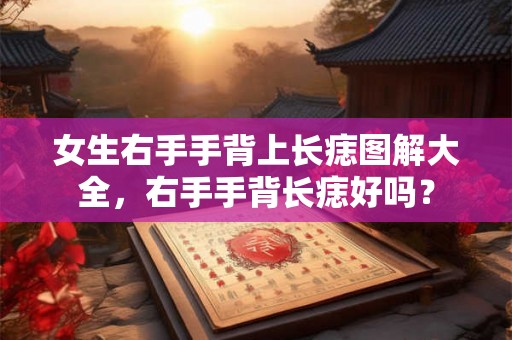 女生右手手背上长痣图解大全，右手手背长痣好吗？