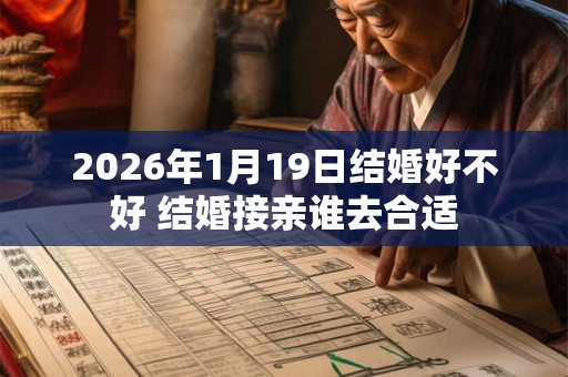 2026年1月19日结婚好不好 结婚接亲谁去合适 2026年1月19日结婚好不好 结婚接亲谁去合适