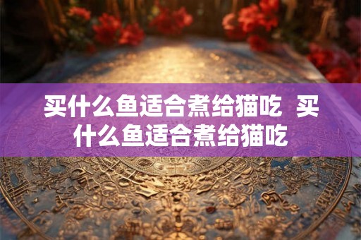 买什么鱼适合煮给猫吃 买什么鱼适合煮给猫吃 买什么鱼适合煮给猫吃 买什么鱼适合煮给猫吃