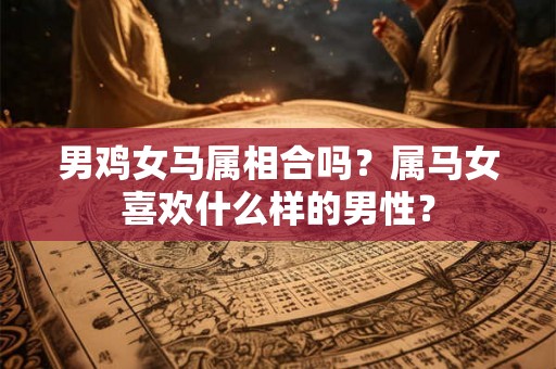 男鸡女马属相合吗？属马女喜欢什么样的男性？