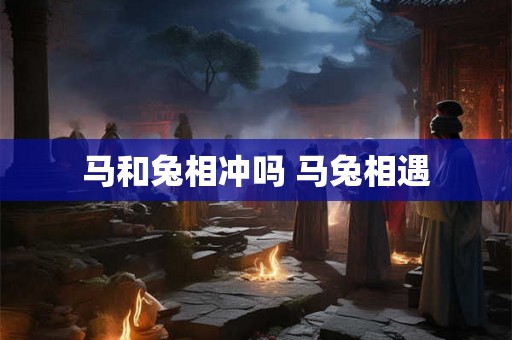 马和兔相冲吗 马兔相遇