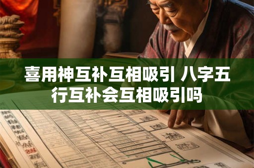 喜用神互补互相吸引 八字五行互补会互相吸引吗