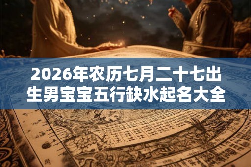 2026年农历七月二十七出生男宝宝五行缺水起名大全 2026年农历七月二十七出生男宝宝五行缺水起名大全