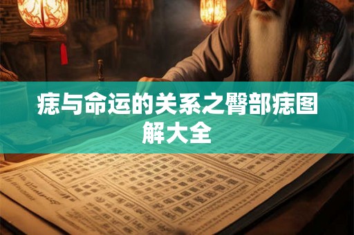 痣与命运的关系之臀部痣图解大全