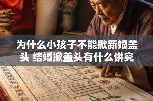 为什么小孩子不能掀新娘盖头 结婚掀盖头有什么讲究