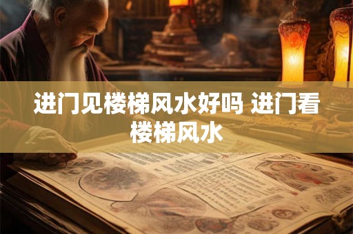 进门见楼梯风水好吗 进门看楼梯风水