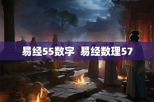 易经55数字  易经数理57