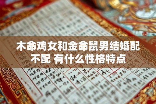 木命鸡女和金命鼠男结婚配不配 有什么性格特点