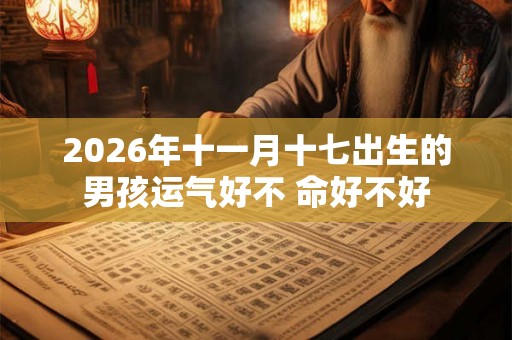 2026年十一月十七出生的男孩运气好不 命好不好 2026年十一月十七出生的男孩运气好不 命好不好