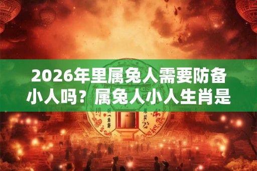 2026年里属兔人需要防备小人吗？属兔人小人生肖是什么？