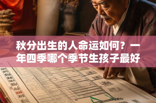 秋分出生的人命运如何？一年四季哪个季节生孩子最好？