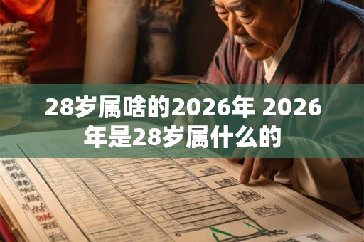 28岁属啥的2026年 2026年是28岁属什么的 28岁属啥的2026年 2026年是28岁属什么的