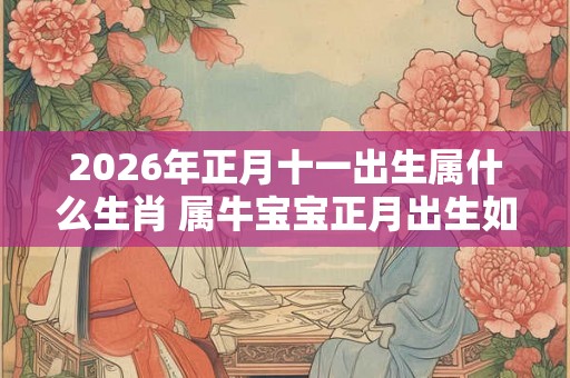 2026年正月十一出生属什么生肖 属牛宝宝正月出生如何 2026年正月十一出生属什么生肖 属牛宝宝正月出生如何