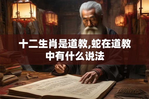 十二生肖是道教,蛇在道教中有什么说法 十二生肖是道教,蛇在道教中有什么说法