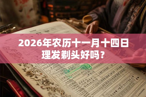 2026年农历十一月十四日理发剃头好吗? 2026年农历十一月十四日理发剃头好吗?