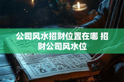 公司风水招财位置在哪 招财公司风水位