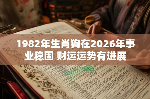 1982年生肖狗在2026年事业稳固 财运运势有进展