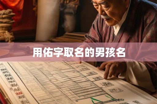 用佑字取名的男孩名