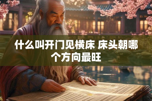 什么叫开门见横床 床头朝哪个方向最旺