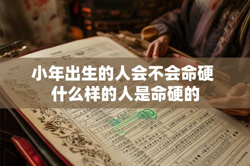 小年出生的人会不会命硬 什么样的人是命硬的