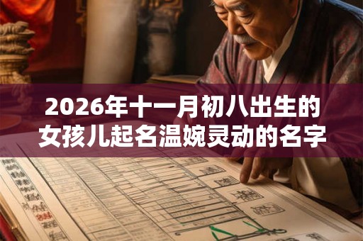 2026年十一月初八出生的女孩儿起名温婉灵动的名字推荐